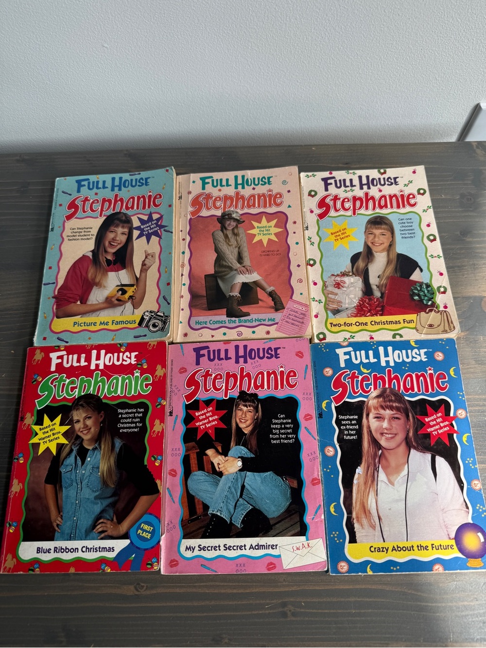 6 x vintage Full House Stephanie books